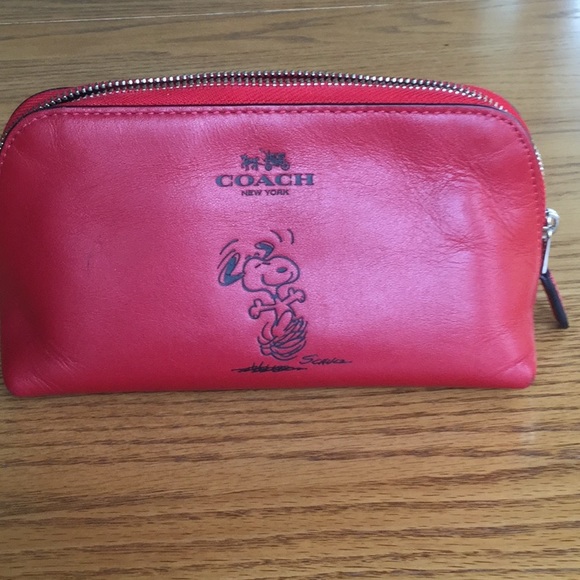 Coach Other - Coach Snoopy Cosmetic Limited Edition